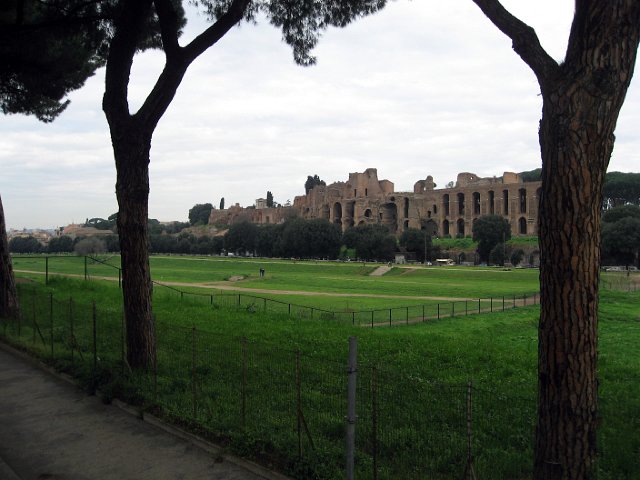 Circo Massimo-3.JPG - The last race at the Circus Maximus was held in AD 549, almost a millennium after the first races were held at this location.